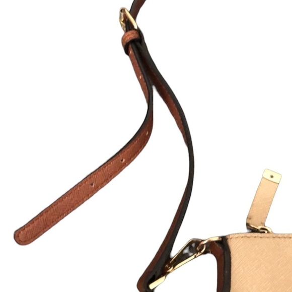 CALVIN KLEIN BROWN/BLACK/CREAM PURSE - Picture 3 of 6